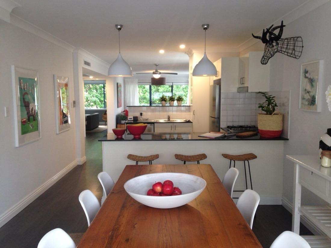 Intérieur de maison entretenu